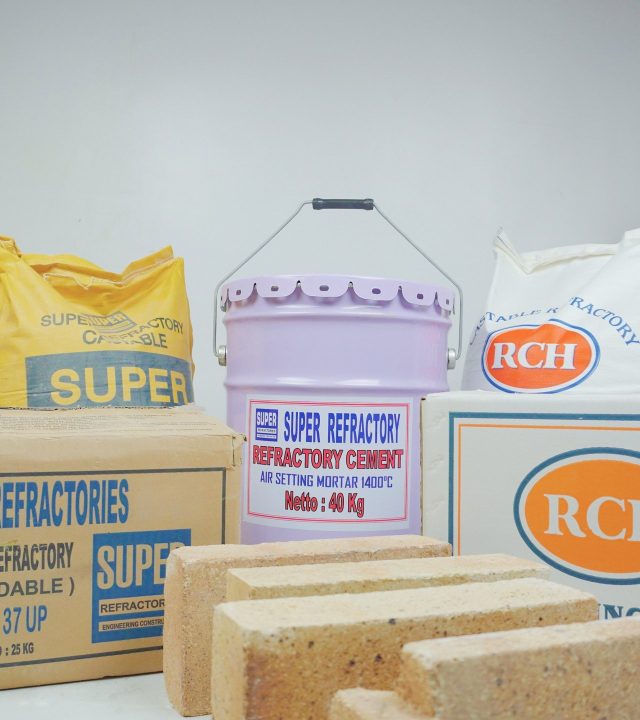 Produk Richo Refractory: castable, mortar, plastic refractory, insulating brick dan fire brick